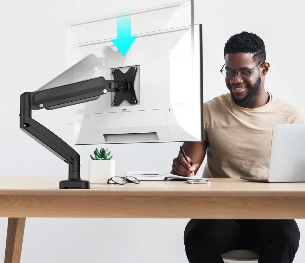 Support moniteur j5create JTSA101-N en aluminium robuste et stable - 8