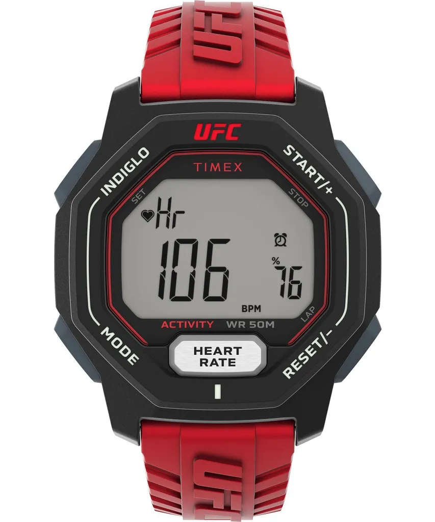 Timex TW2V84000 Rosso UFC Spark: Orologio Digitale Sportivo Uomo