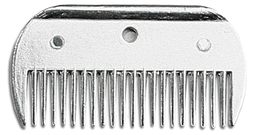 Langlebiger Mähnenkamm aus robustem Metall für die professionelle Pferdepflege