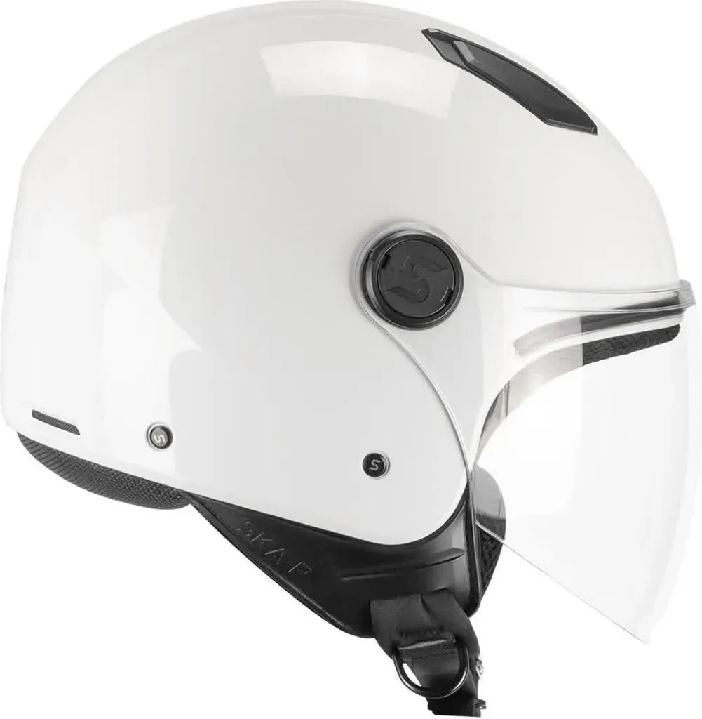 Casque de Moto Urbain SKA-P Luke Demi-Jet Léger et Confortable Taille L