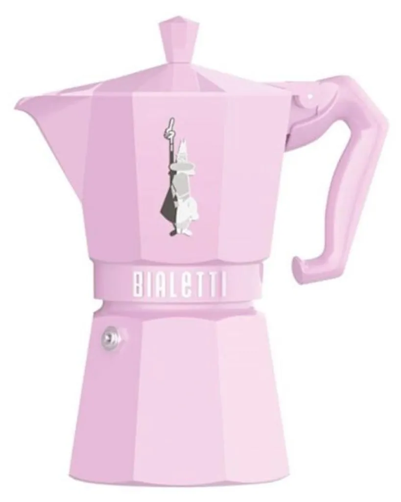 Moka Bialetti 3 Tazze Rosa 0009063 - Caratteristiche Tecniche