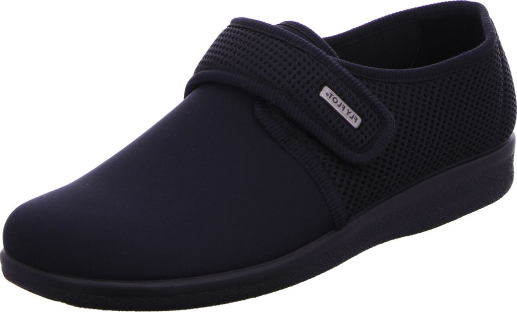 Fly Flot Herren Hausschuh geschlossen Klettverschluss Mesh Produktbild 4