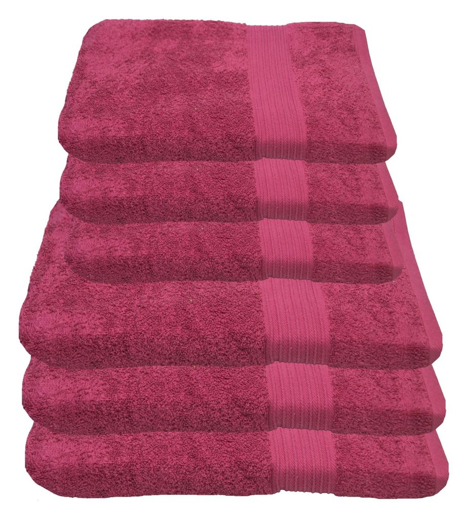 Julie Julsen Handtuch Set Pink,Set:6 tlg. 3 Badetücher 3 Handtücher