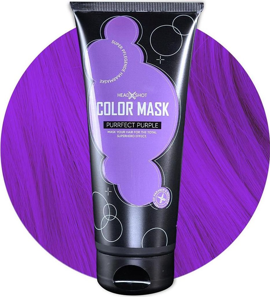 Headshot Color Mask Haarmaske Purrfect Purple (200 ml) Produktbild 