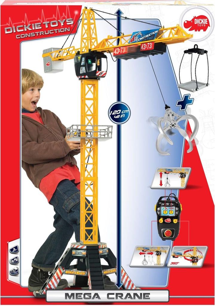 Dickie Mega Crane Produktbild 