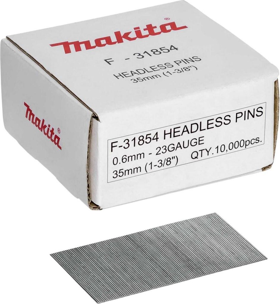 Makita - Perno senza testa - per laminato - 10000 pezzi - Immagine del prodotto 