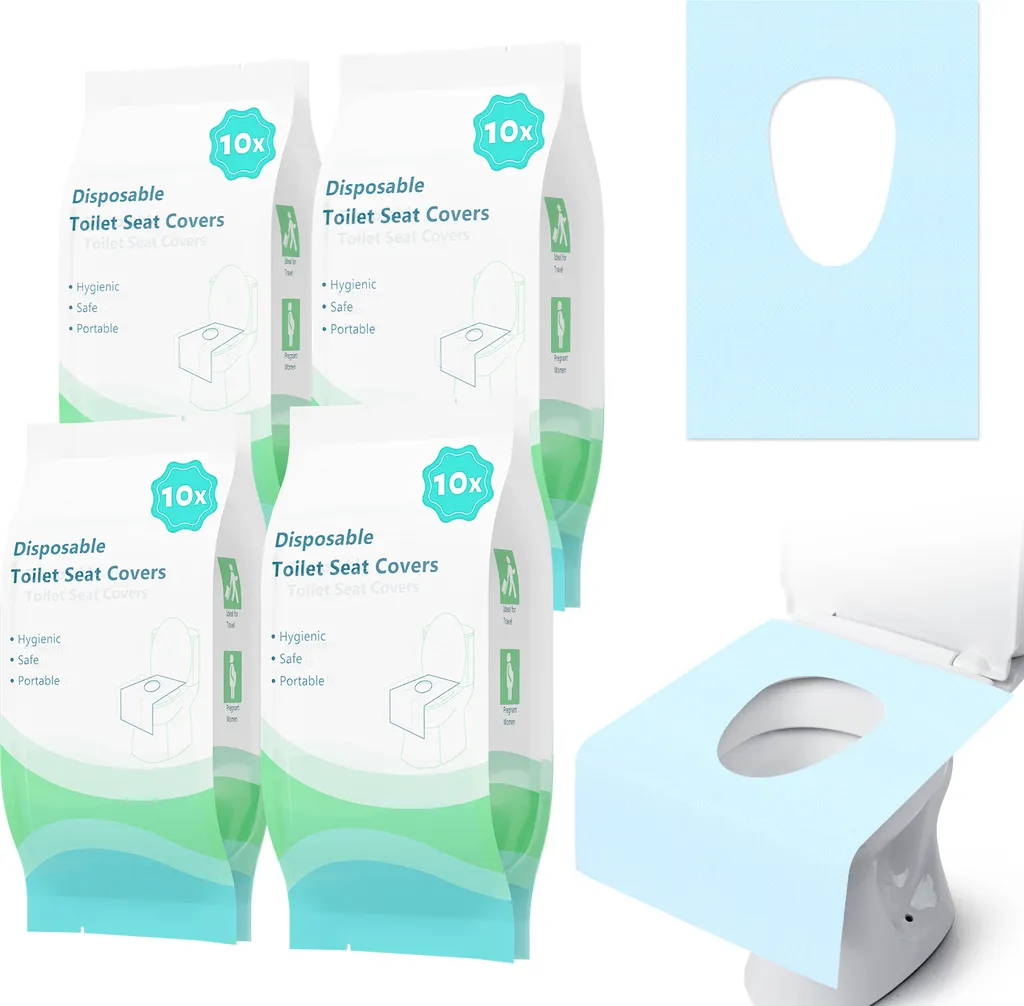 Set 40 Copriwater da Viaggio Aopunly 60x40cm - Impermeabili e Compatte
