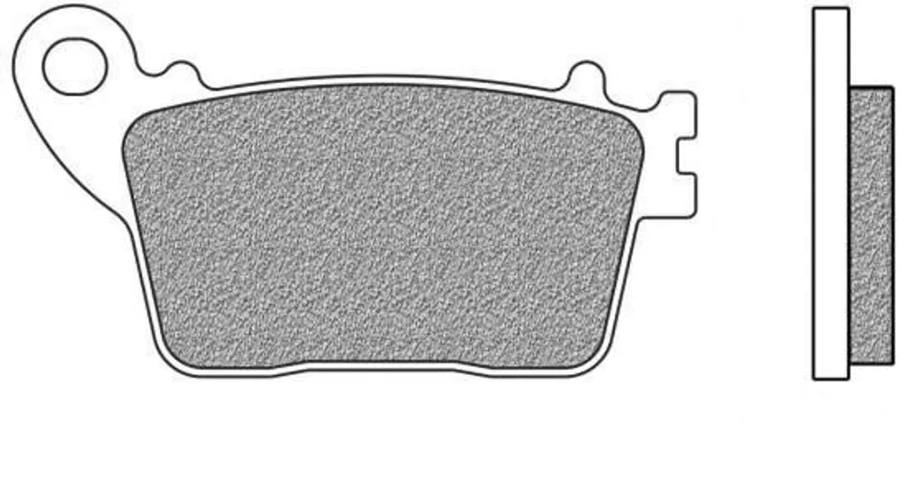 Plaquettes de frein haute endurance FD.0412 S2 pour Kawasaki et Honda CB
