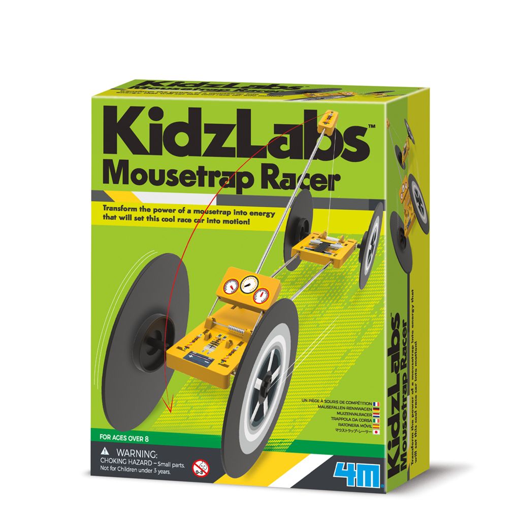 Lernset, Mousetrap-Rennwagen, KidzLabs, ab 8 Jahren Produktbild 