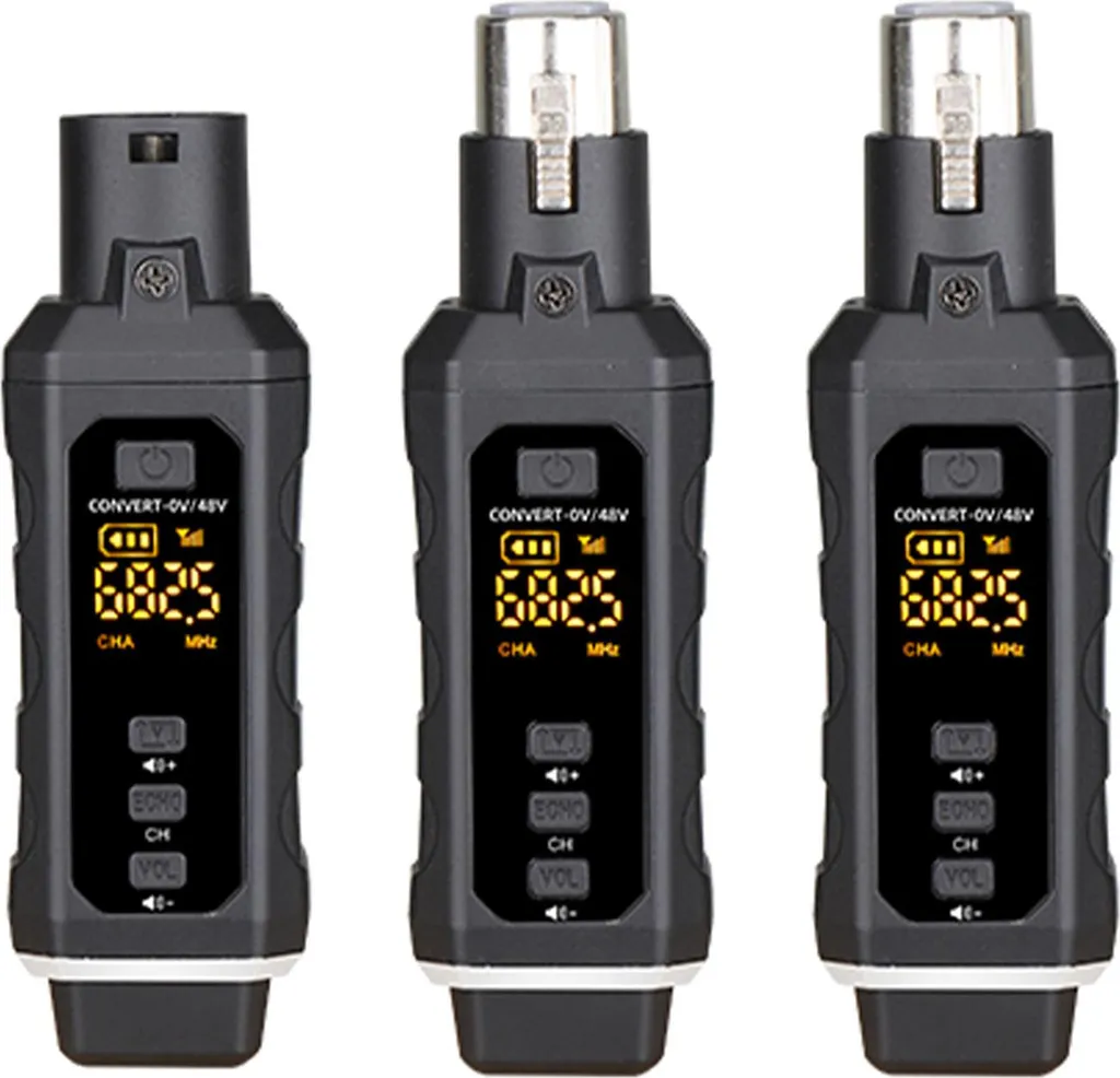 Adaptateur Audio Sans Fil XLR pour Micro Dynamique et Table de Mixage Pro