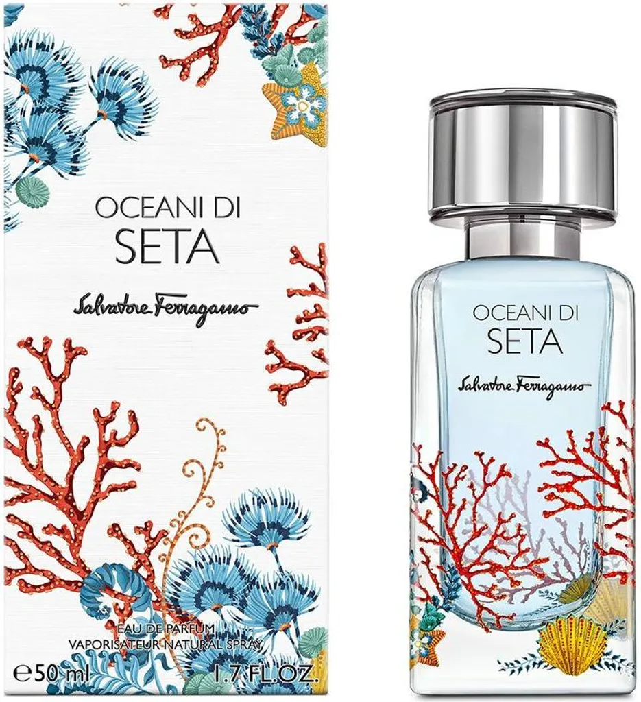 S. Ferragamo Oceans Of Silk Eau de Parfum Spray 100ml pour Homme et Femme