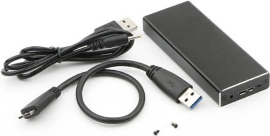 CoreParts MSUB2340 Boîtier SSD Noir - Châssis Interne pour Disque Dur
