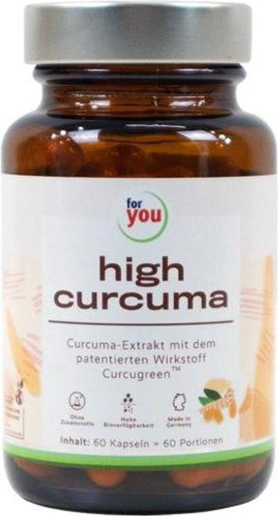 For You high curcuma Kapseln 60 St