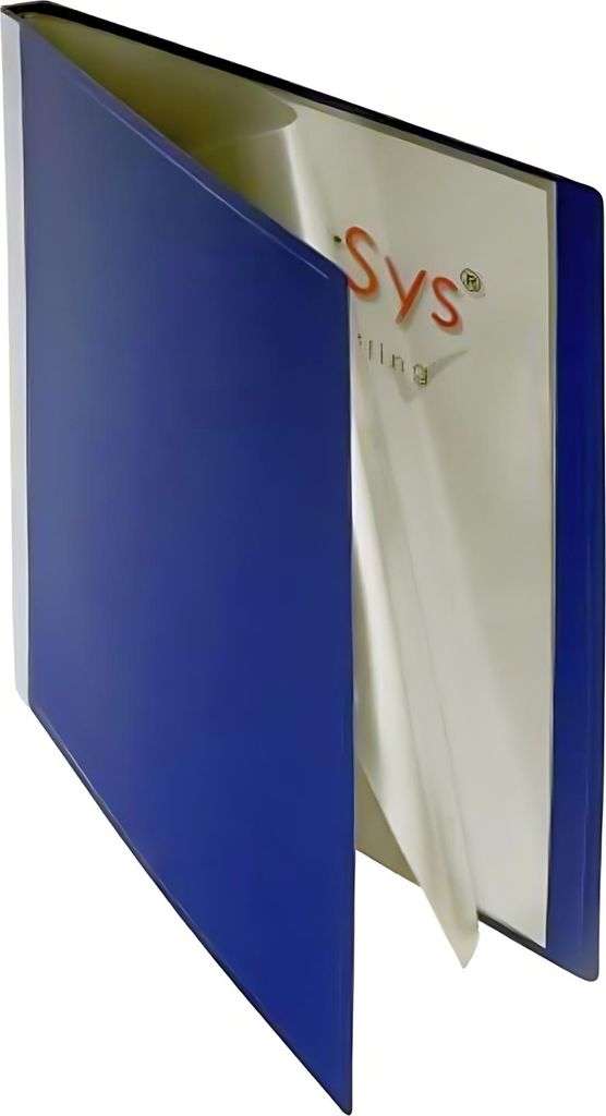 FolderSys FolderSys Sichtbuch DIN A4, 20 Hüllen blau