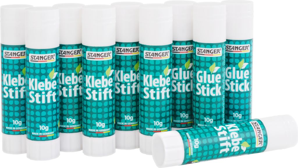Klebestift, à10 g, lösungsmittelfrei, 10 Stk.