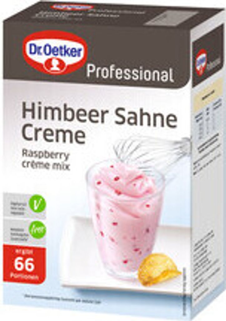 Dr.Oetker Himbeer Sahne Creme