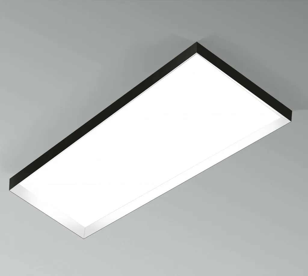 Cadre de Montage Saillie Noir pour Dalle LED 60x120 cm CENTURY PQUADRO