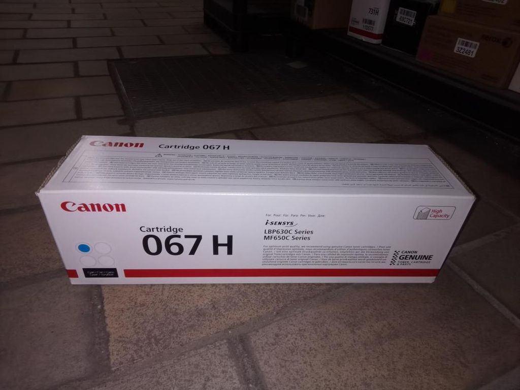 Canon Toner 067H N Noir 3.13K - Cartouche D'Origine Haute Capacité