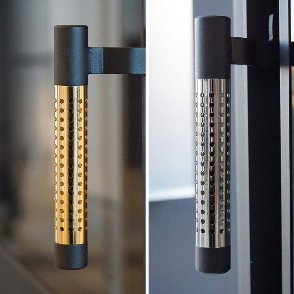 Kaminofen aus Stahl KRATKI EPSILON Ø 150 8 kW mit Türfeder