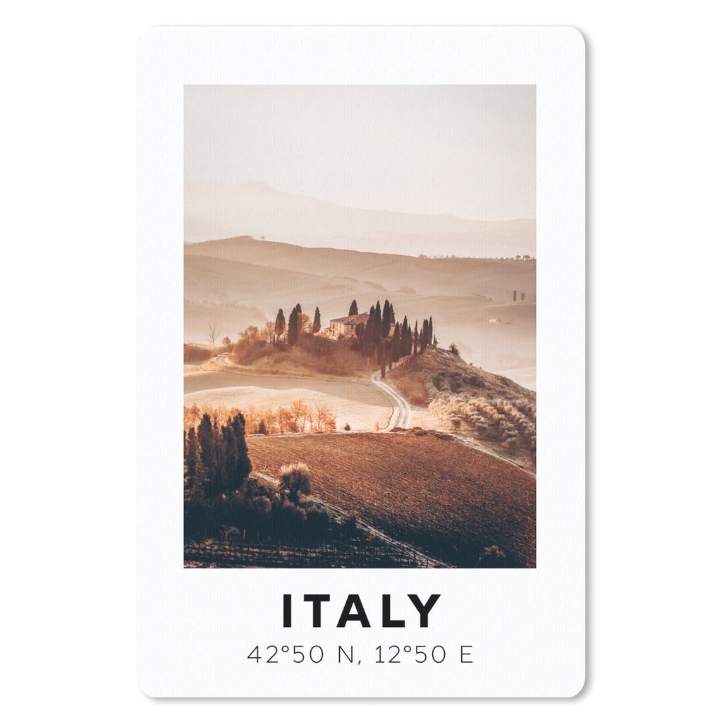 MuchoWow Mauspad Mousepad Toskana - Italien - Sommer 18x27 cm - Mousepads - Maus Mat - Pad - Mausunterlage