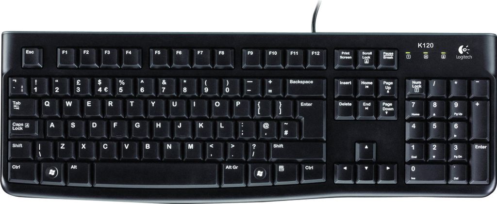 Logitech Desktop MK120 - Toetsenbord- en muisset Productafbeelding 