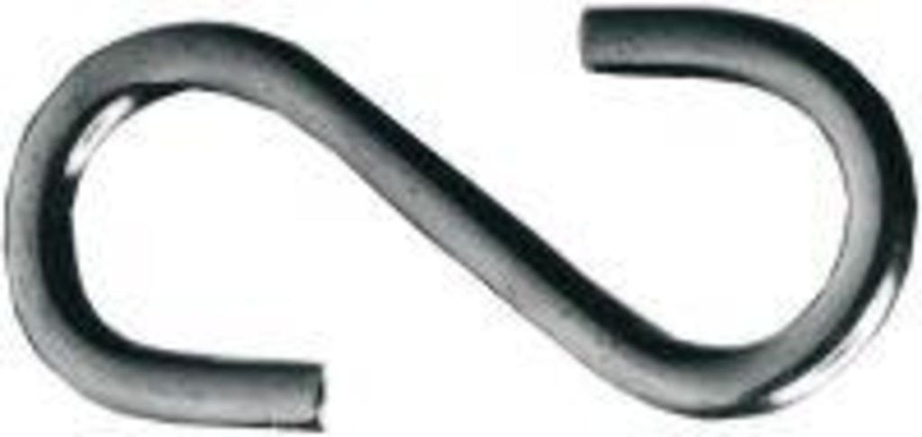 PÖSAMO Not S-Haken A2 3,8mm 50 Stk