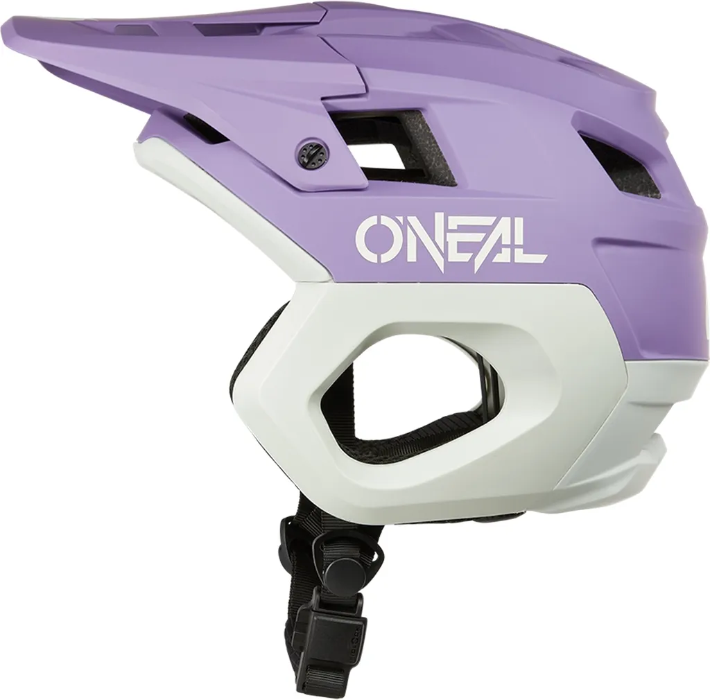 Casque de protection VTT Oneal TRAPPER SOLID lilas/gris, XL/XXL adulte