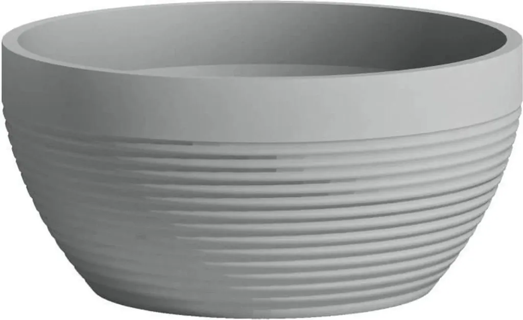 Dessous de plat anti-tache pour pot de fleurs Green Care, 30 cm, gris