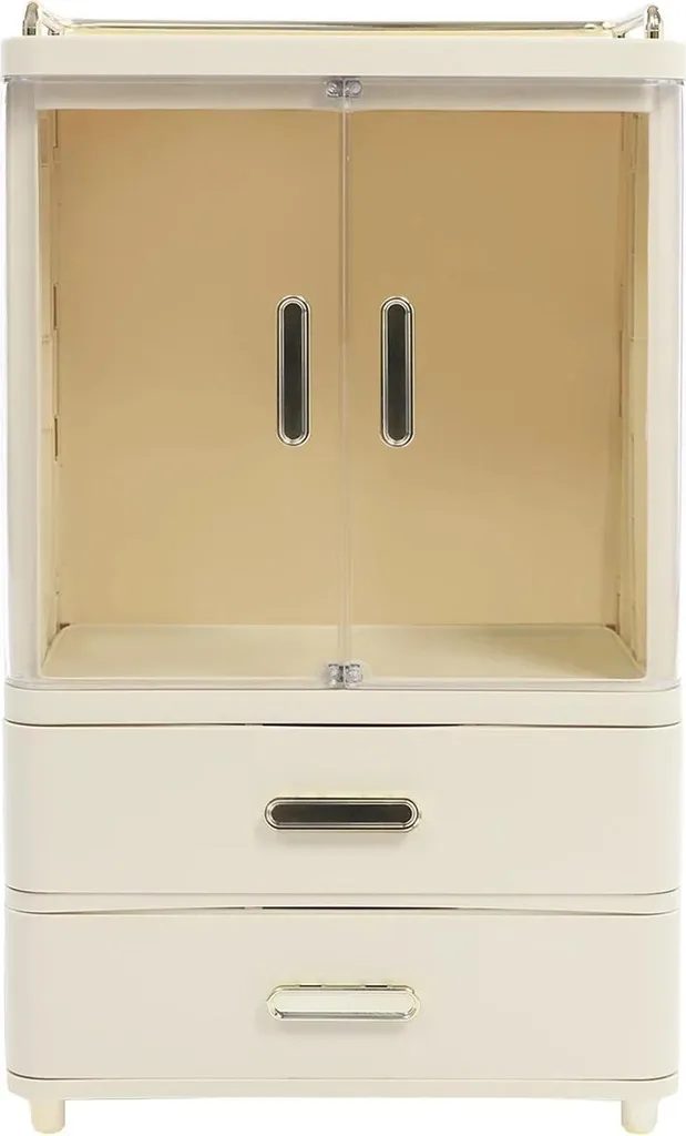 Étagère de présentation pour soins de la peau et maquillage lavabo