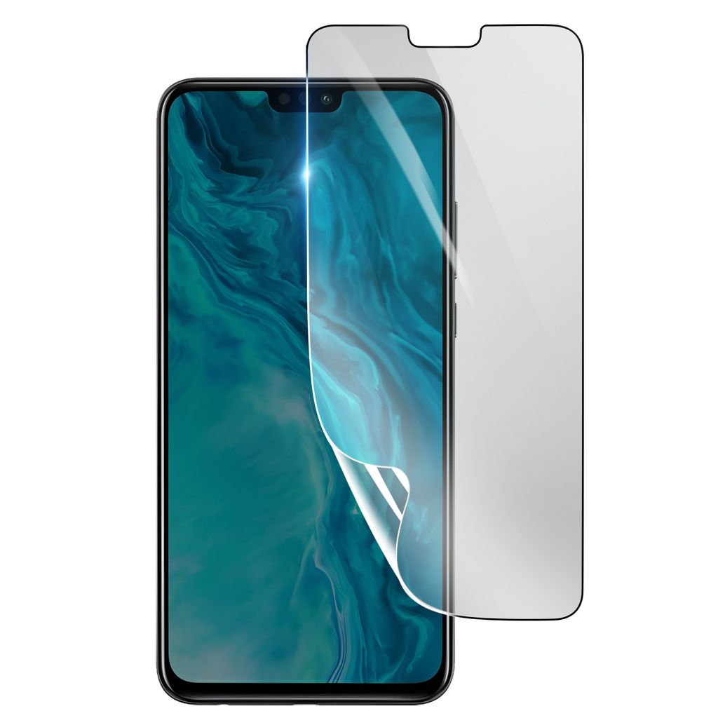 3mk, Stoß- und kratzfester Hydrogel Bildschirmschutz für Honor 9X Lite, Transparent