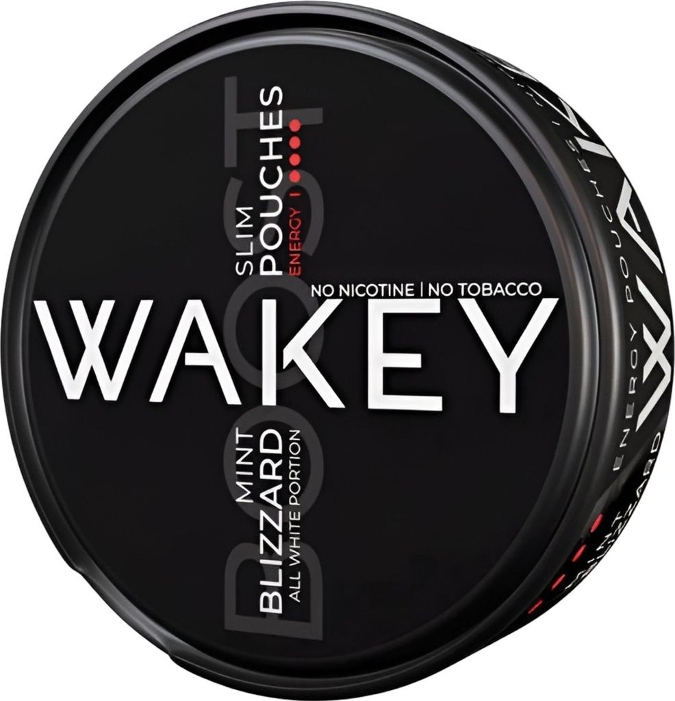 WAKEY Koffein-Energie-Vitamin-Beutel 100 mg Minze 20 Stück Produktbild 