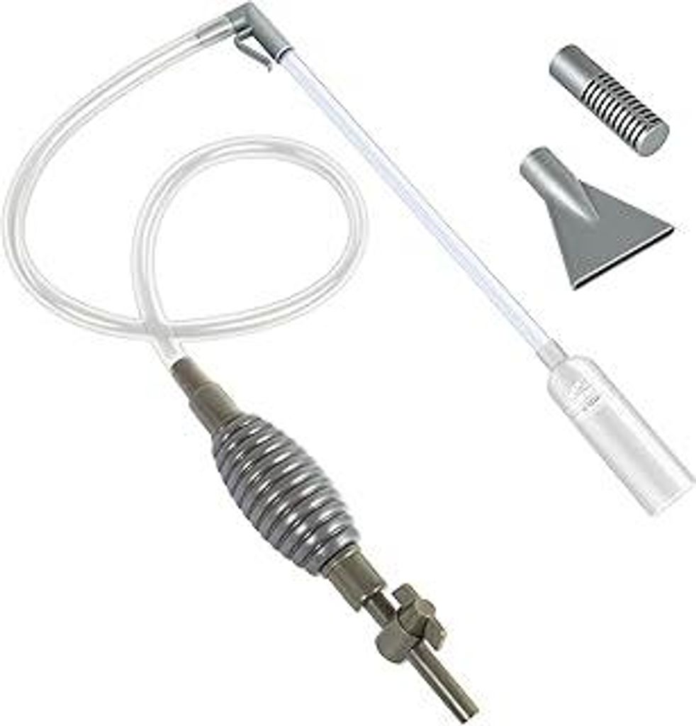 Mulmsauger Aquarium, 1.7m Reiniger Einstellbarer Durchflussregelung, Reinigungsset, Aquarium Filter und Zubehör, Wasserwechsel, Sandreinigung, Fis...