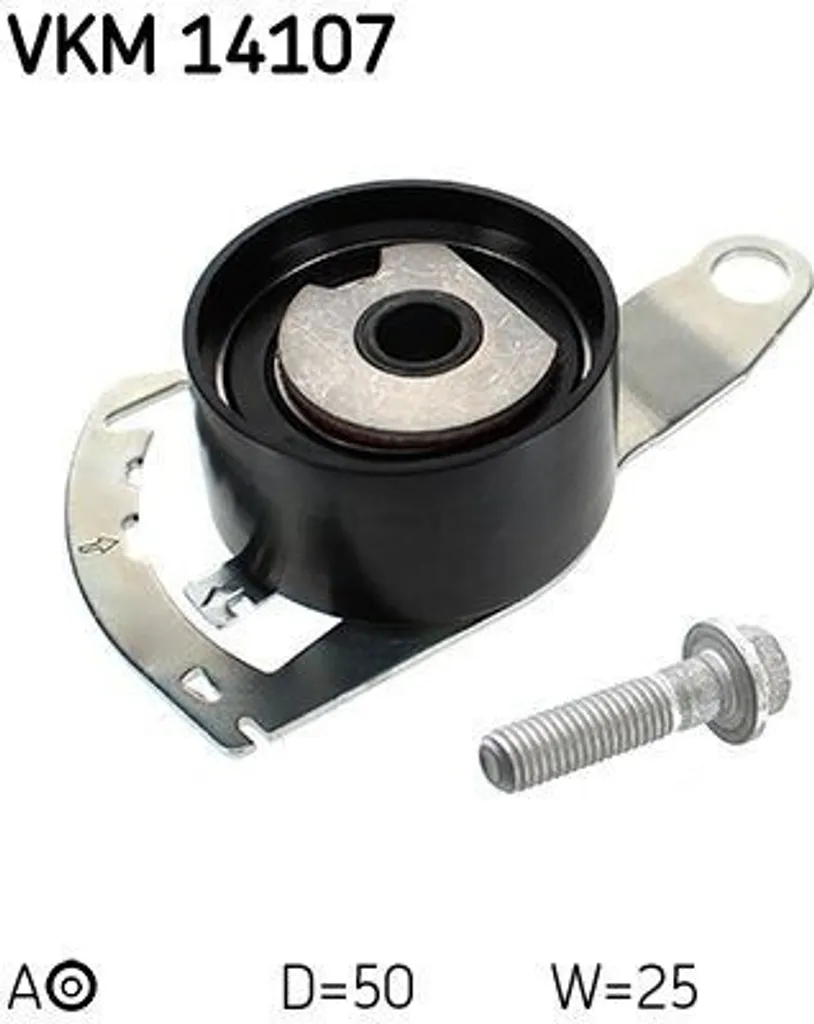 Galet tendeur de courroie dentée SKF VKM 14107 pour moteur thermique