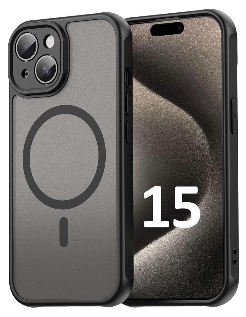 Handyhülle für Apple iPhone 15 Matt Case Schutzhülle Produktbild 