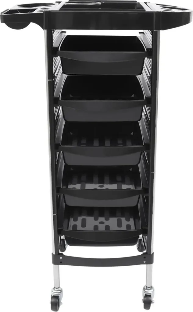 Organisateur de salon à 5 couches : finissez-en avec le désordre noir