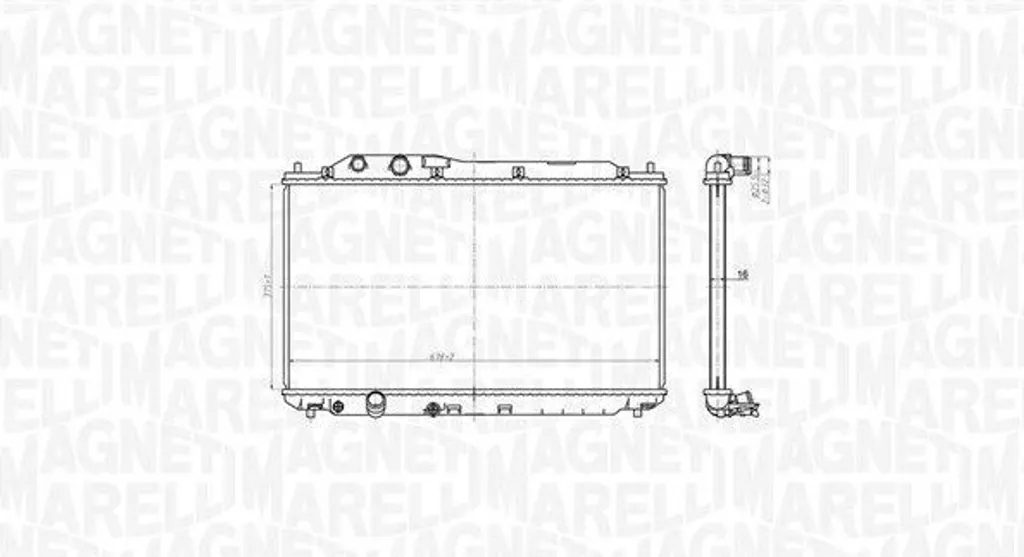 Surchauffe Honda Civic VIII ? Radiateur Magneti Marelli 350213178700