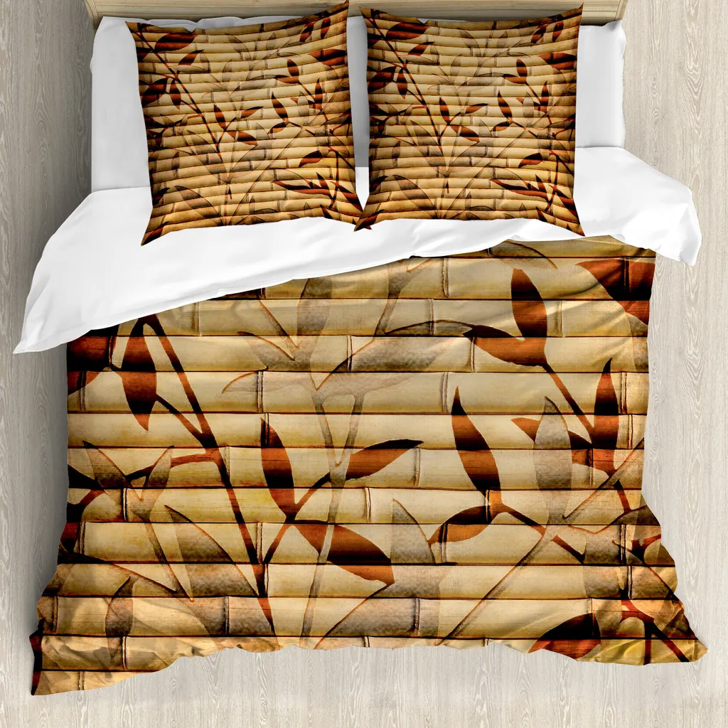 Set Copripiumino Bohemian Beige 200x200 ABAKUHAUS - Arredo Premium
