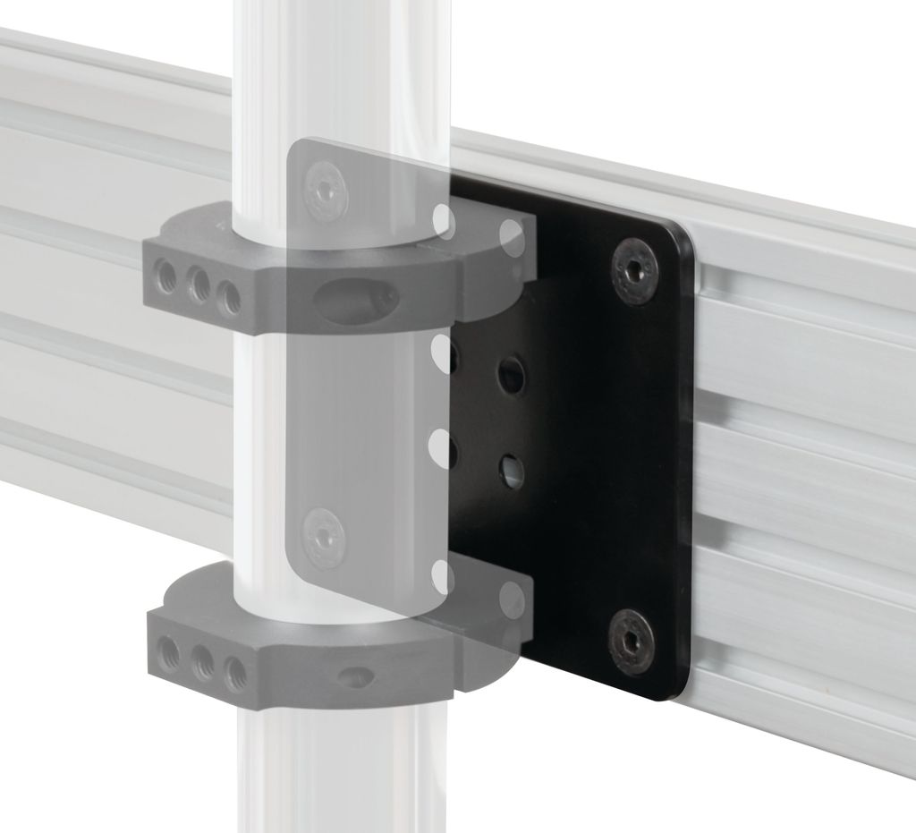 B-Tech Collar Mounting Bracket for The BT8390, BT8390-CFK_B (for The BT8390 System X, Black)
