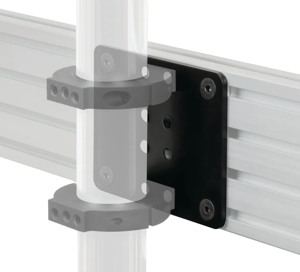 Fixation Collier pour Rail BT8390 B-Tech pour Murs d'Images System X