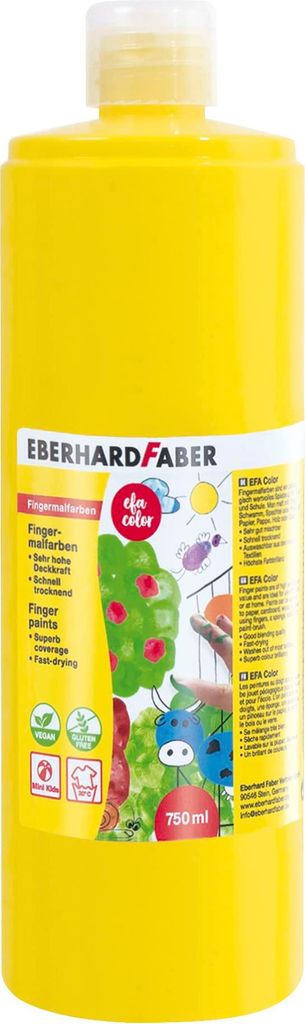 Eberhard Faber EFAColor, Gelb, 750 ml Produktbild 