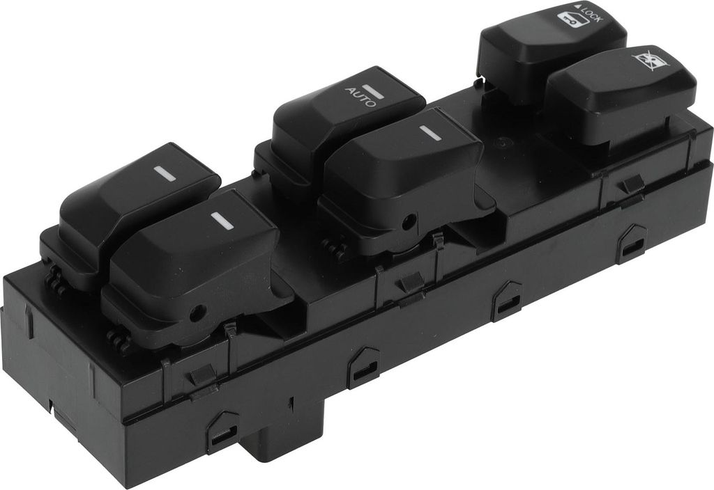 Elektrischer Fensterschalter Nr. 935712S000 Vorderer linker Fahrerseiten-Fenstersteuerungsschalter für Hyundai Tucson 2010-2015 Schwarz