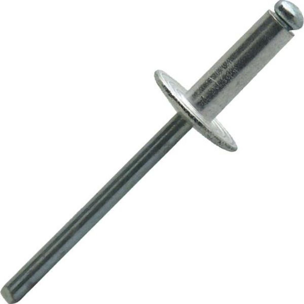 Schachtel 250 Blindnieten mit breitem Kopf SCELL-IT - 4.8 x 12 mm - ASL4812