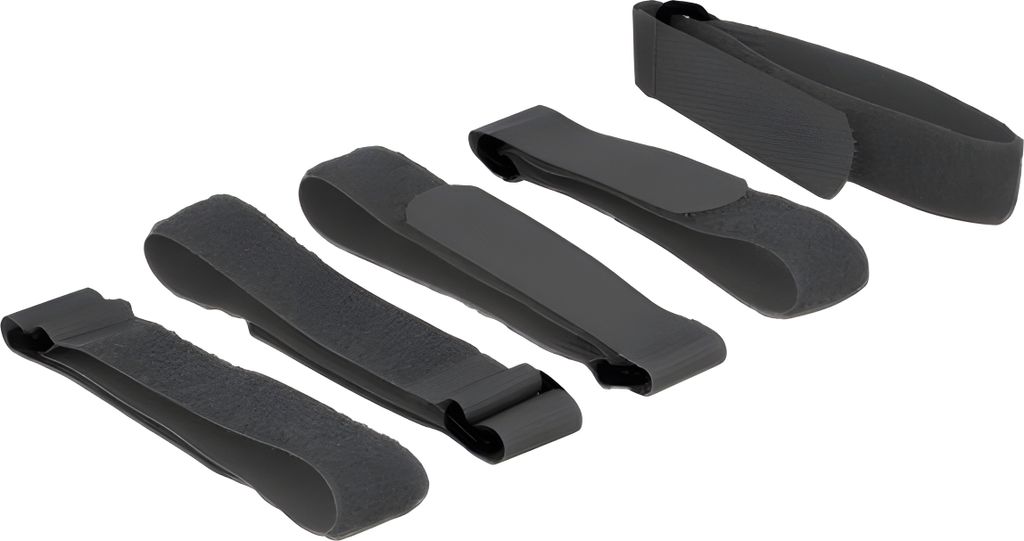 DeLOCK 18704, Schwarz, 20 mm, 300 mm, 5 Stück(e) Produktbild 