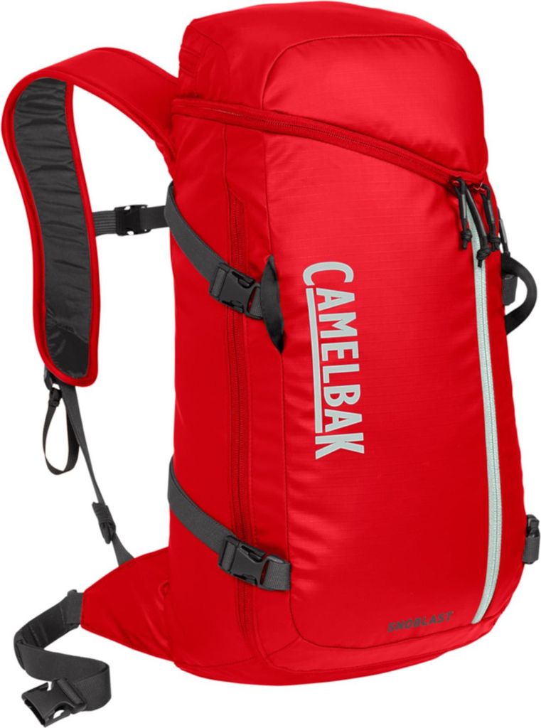 Camelbak Snoblast 22L Ski-Snowboardrucksack Trinkrucksack isolierter Schlauch Crux Trinksystem Wintersport Fahrradrucksack : scarlet