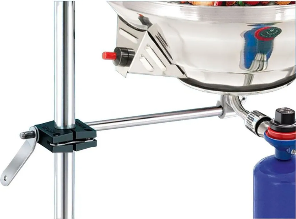 Support Magma Grill argent 28.5-32 mm robuste et résistant au sel marin