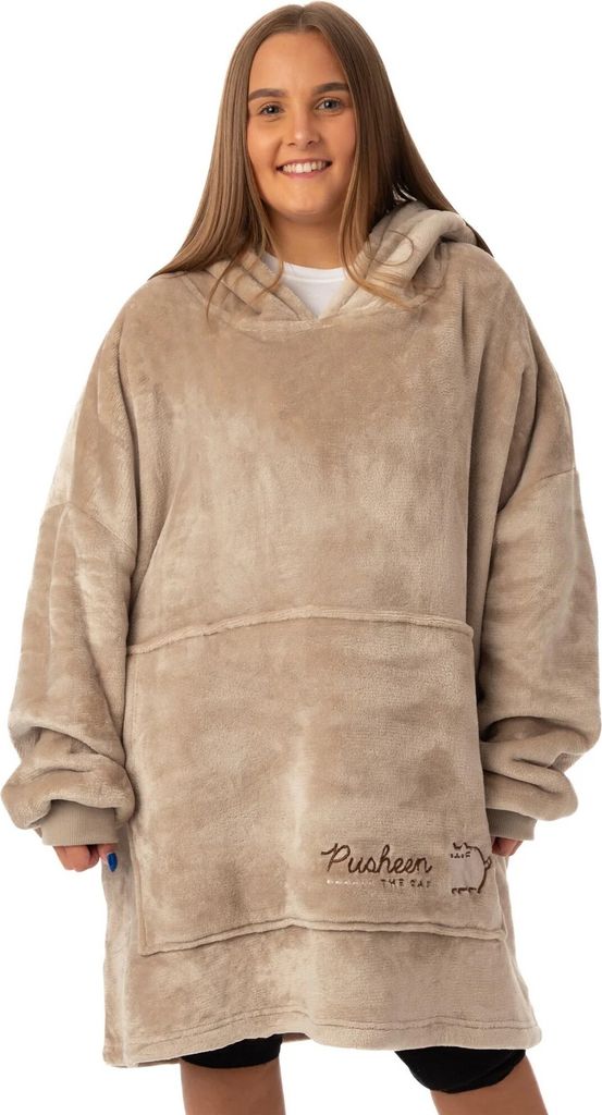 Pusheen - dámska deka s kapucňou NS7231 (jedna veľkosť) Obrázok produktu 