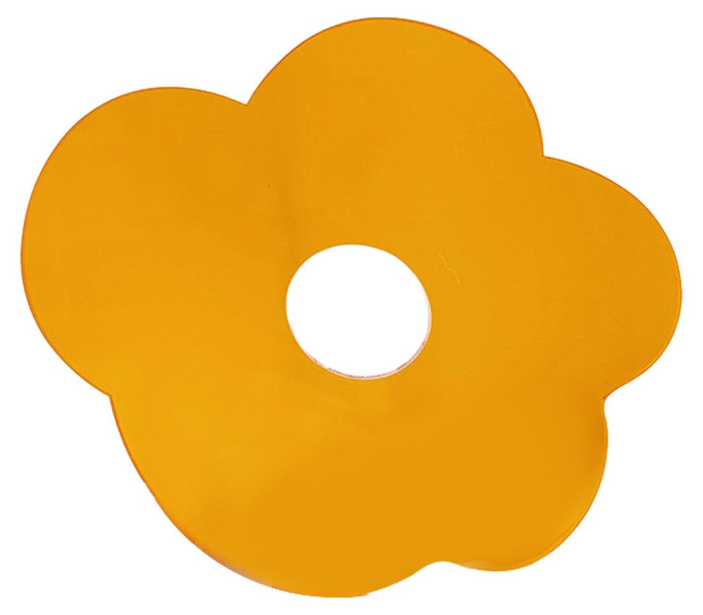 Acryl-Blumen-Untersetzer, hitzebeständig, niedlich, transparent, für Schreibtisch, Küche, Wohnzimmer, wasserdicht, rutschfest, wiederverwendbar,...