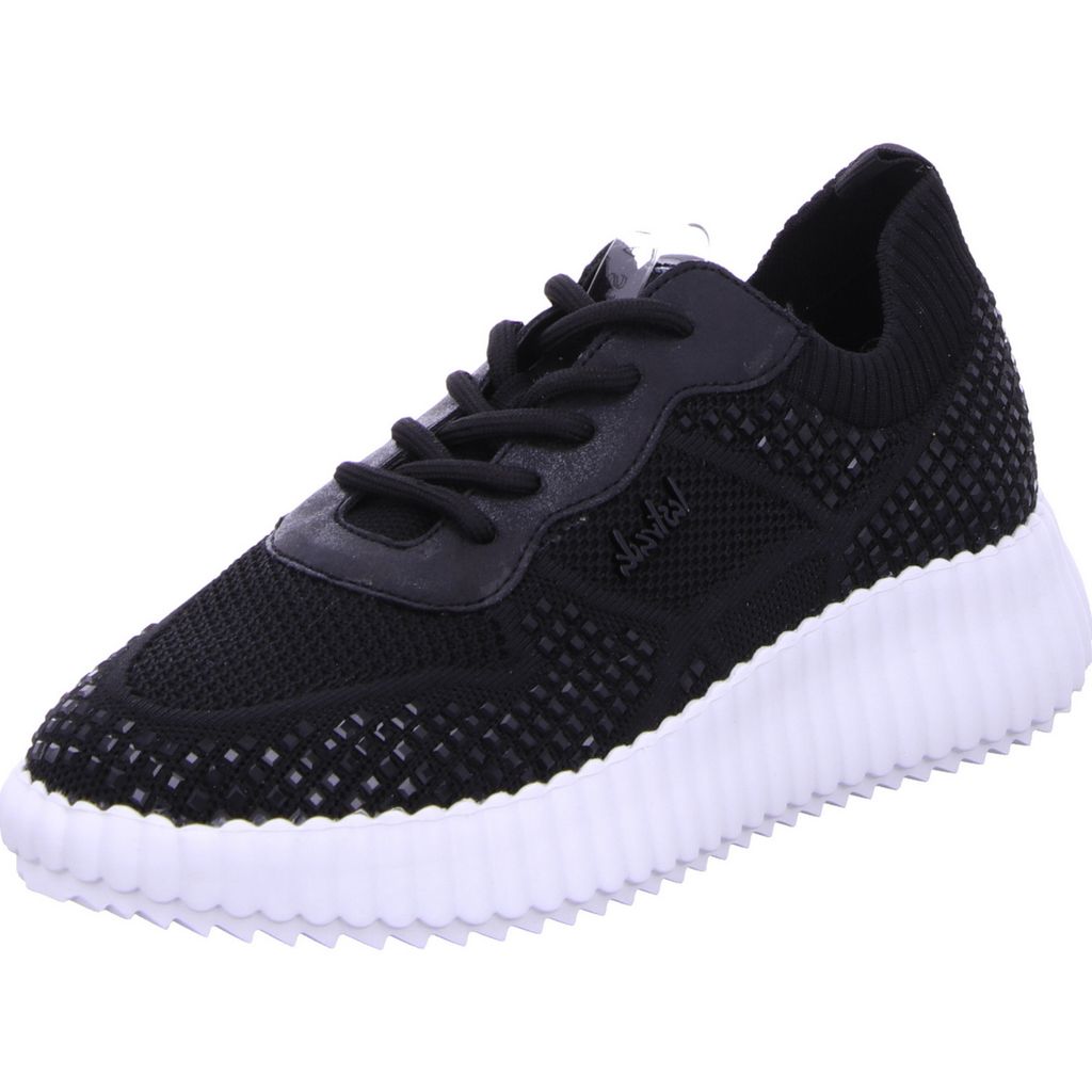 La Strada Damenschuhe Schnürschuhe Sportive Schnürer Schwarz Freizeit, Schuhgröße:40 EU