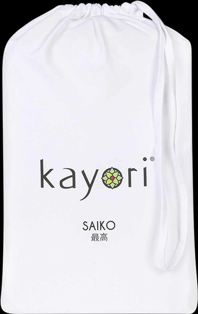 Kayori Molton Spannlaken Saiko Farbe Weiss Größe 120x220