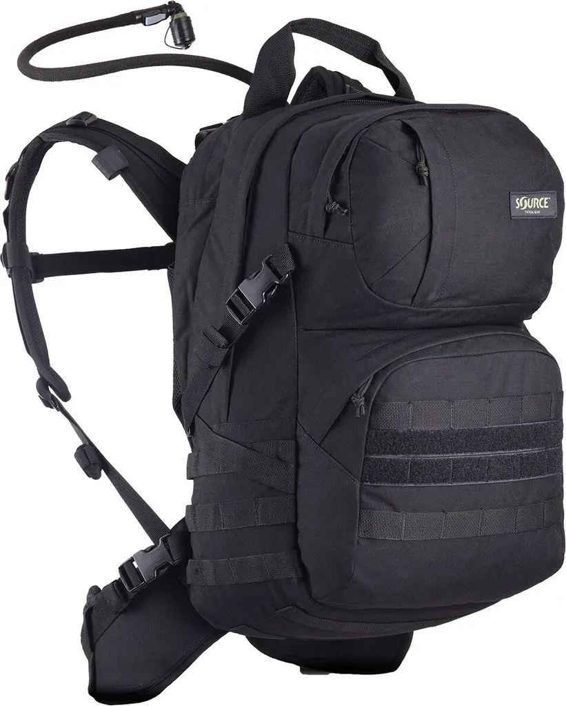 Sac à dos 35 litres Source Patrol Noir pour randonnée tactique et mission